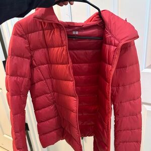 Uniqlo down jacket small